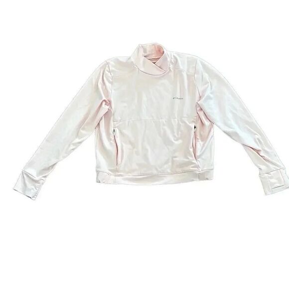 Columbia stretchy women’s pull over in pale pink size large - Picture 1 of 3